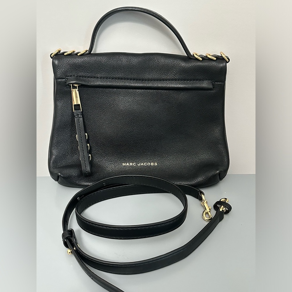 Marc Jacobs Two Fold bag black leather